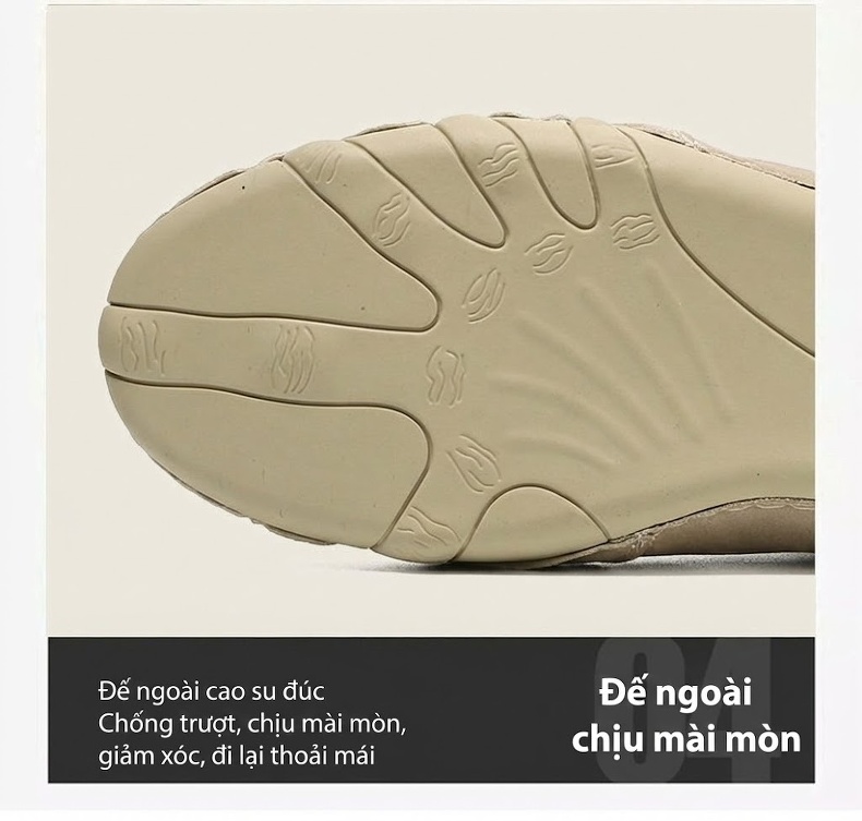 Giày Boot Nam Cổ Cao Da Mờ Kiểu Martin Chiều Cao Đế Khoảng 3cm Màu Be, Đen, Xám chi tiết 7