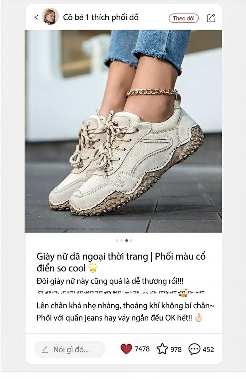 Giày Outdoor Nam Nữ Da Mờ Buộc Dây Chiều Cao Đế Khoảng 3cm Màu Nâu, Kem, Đỏ chi tiết 2