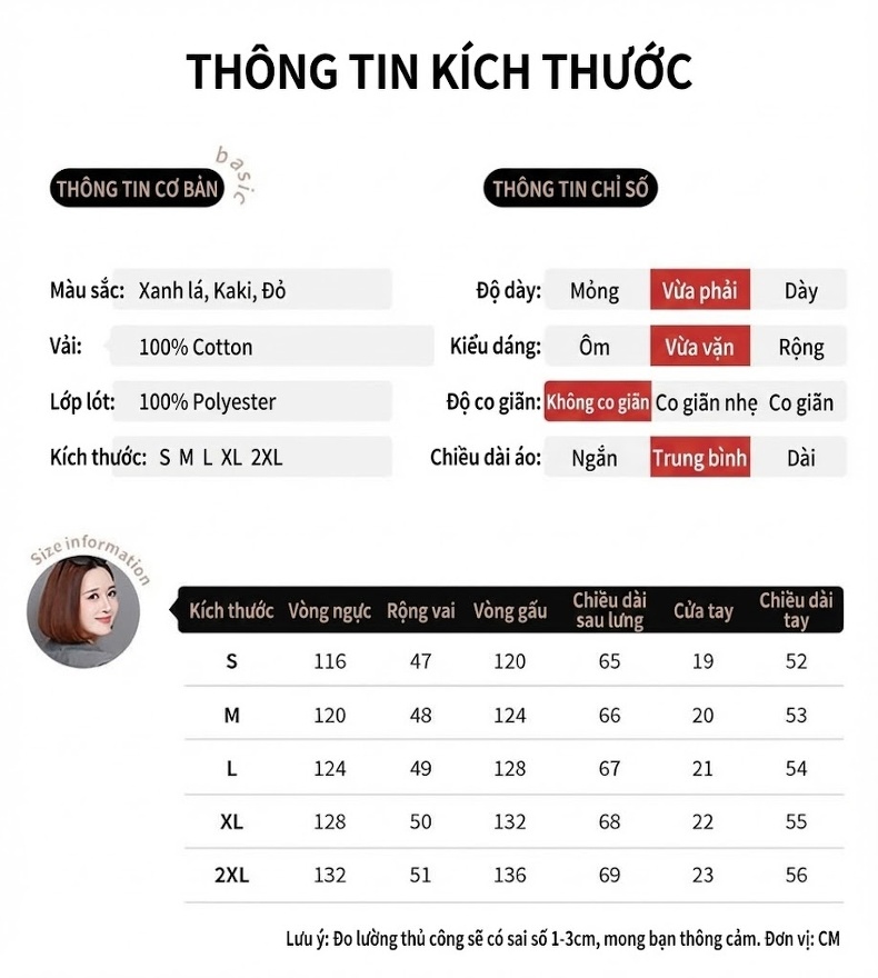 Áo Khoác Gió Nữ Dáng Lỡ Có Mũ Trùm Đầu Phong Cách Xuân Màu Be, Đỏ Gạch, Xanh Olive chi tiết 8