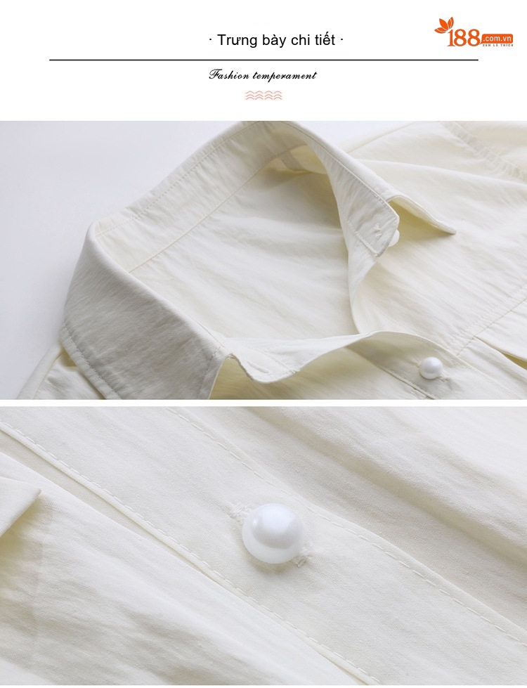 Set Bộ Áo Croptop Tay Ngắn Và Chân Váy Công Sở Dáng Dài Xòe Phong Cách Hàn Quốc Màu Xám, Kem, Xanh Olive chi tiết 35
