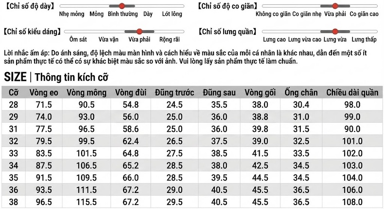 Quần Jean Nam Cotton In Họa Tiết Rách Gối Dáng Ôm Vừa Màu Xanh chi tiết 13