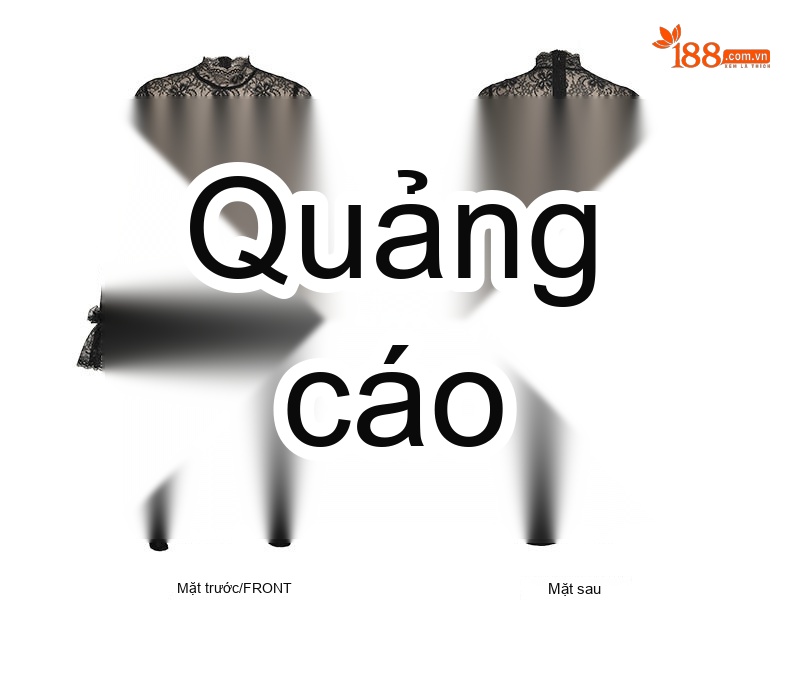 Đầm Ôm Body Nữ Tay Dài Phối Ren Quyến Rũ Thiết Kế Bất Đối Xứng Màu Đen chi tiết 5