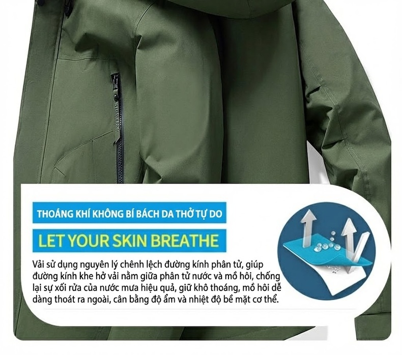 Áo Khoác Nam Mỏng Dáng Bomber Có Mũ Trùm Đầu Phong Cách Hàn Quốc Màu Đen, Xám, Vàng, Xanh... chi tiết 11