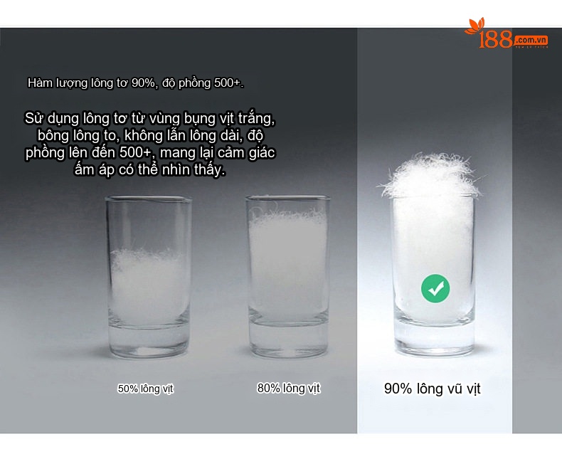 Áo Khoác Phao Nữ Dáng Dài Qua Gối Mũ Trùm Đầu Lót Lông Vũ Trắng Màu Đen, Be chi tiết 7