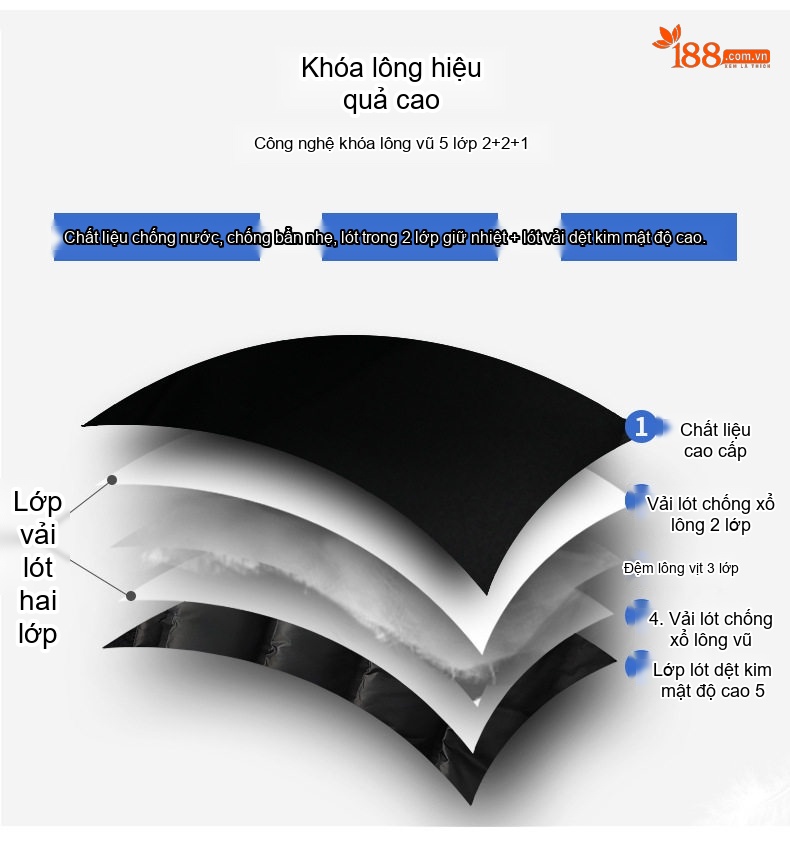Áo Khoác Phao Nam 90% Lông Vũ Áo Sơ Mi Cổ Bẻ Dáng Ôm Màu Nâu, Đen chi tiết 10