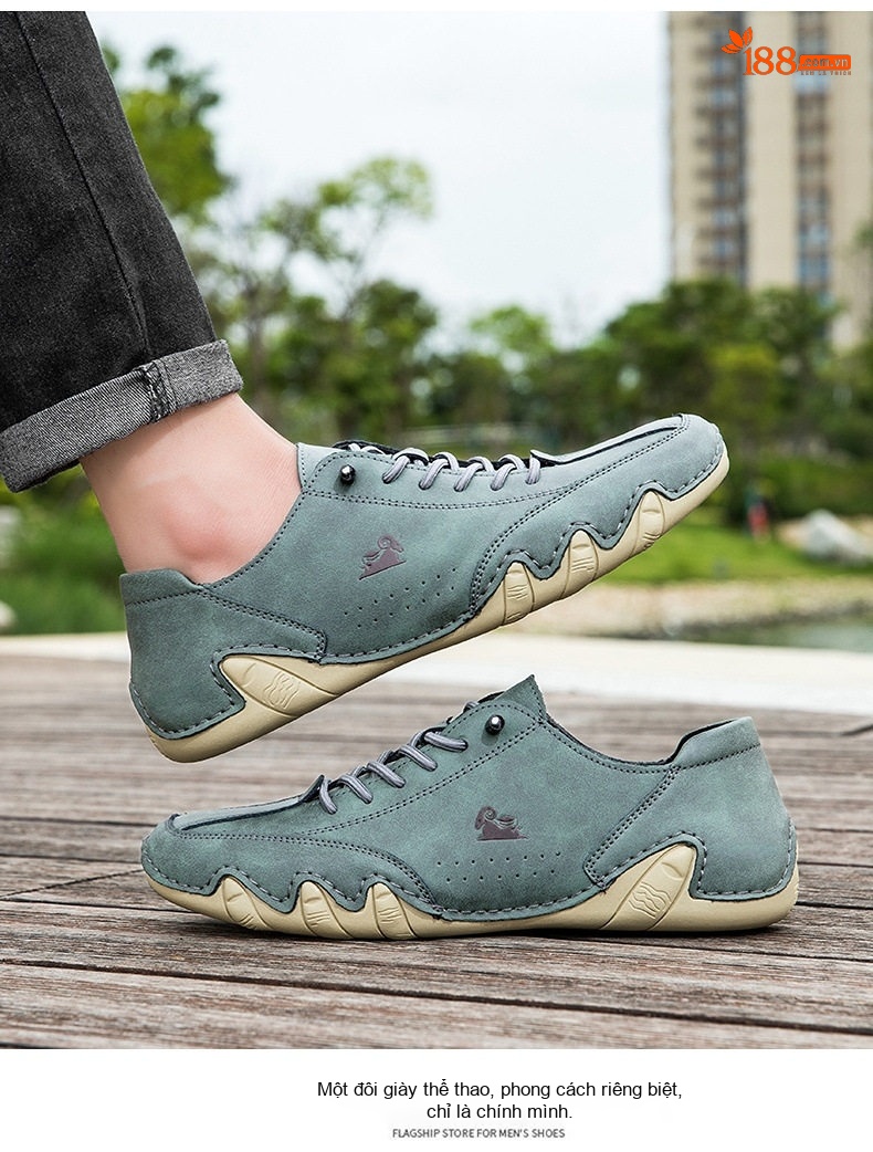 Giày Martens Nam Nữ Da Mờ Buộc Dây Chiều Cao Đế Khoảng 3cm Màu Trắng, Nâu, Xám, Xanh... chi tiết 12