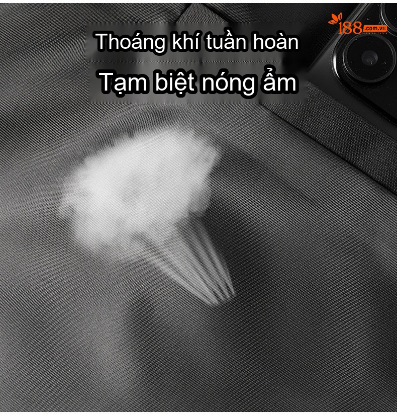 Áo khoác chống gió chống nước nam mùa xuân thu phong cách thời trang chi tiết 3