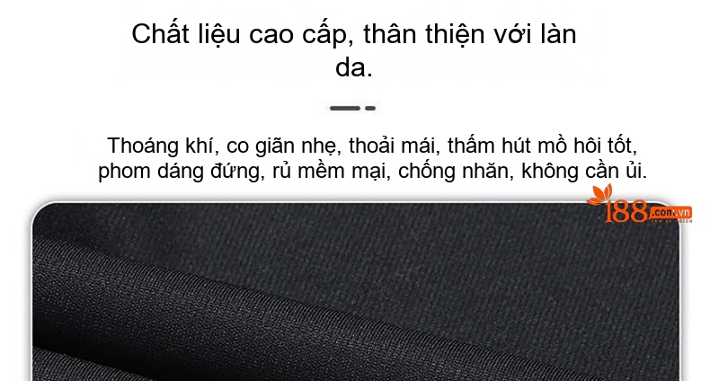 Quần dài ống rộng nam phong cách Mỹ, dáng thể thao, chất liệu mềm rủ chi tiết 5