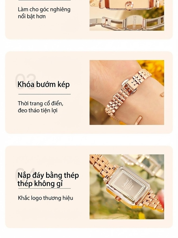 Giày Búp Bê Lưới Lỗ Da Mềm Mỏng Thoáng Khí Mùa Hè Chiều Cao Đế Khoảng 1cm Màu Kem, Đen chi tiết 6