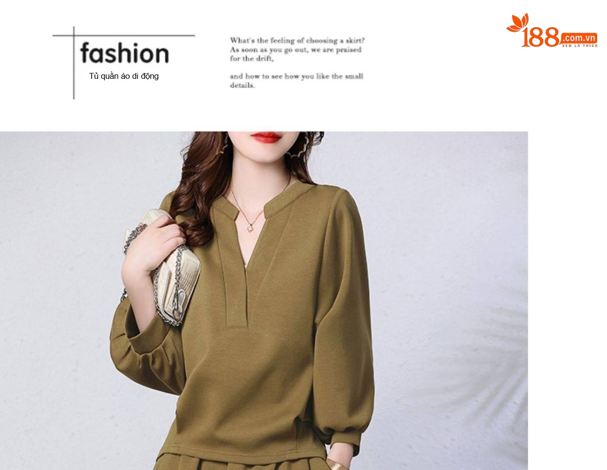 Váy Bộ Nữ Thu Đông dáng chữ A Thiết Kế Thời Trang Màu Tím, Xám, Xanh, Vàng chi tiết 29