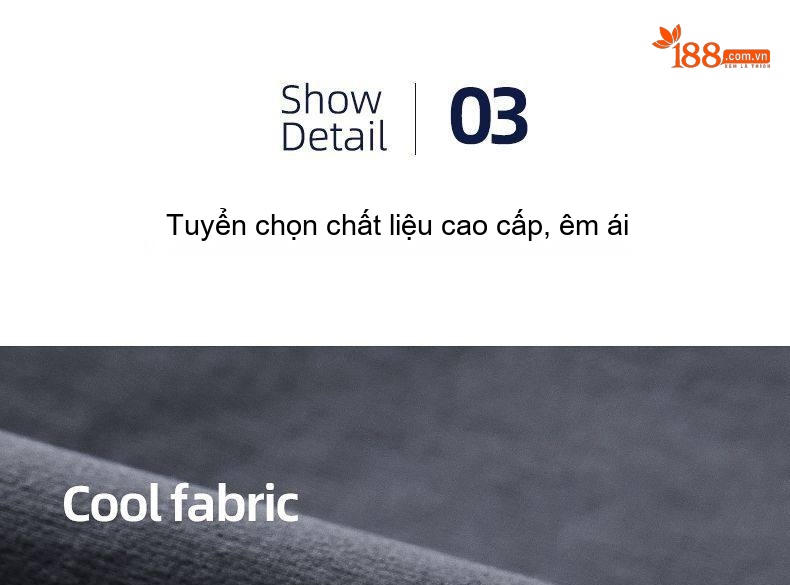 Quần Âu Nam Dáng Suông Co Giãn Thoải Mái Phong Cách Công Sở Màu Đen, Xám, Xanh Navy chi tiết 8