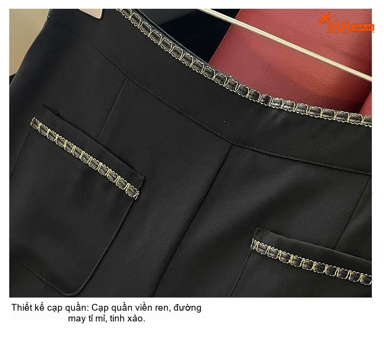 Set Bộ Quần Áo Dài Tay Nữ Phong Cách Hàn Quốc Trẻ Trung Màu Đen chi tiết 20