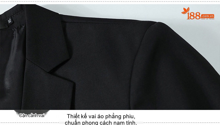 Bộ Vest Nam 3 Món Cộc Tay Dáng Ôm Phong Cách Hàn Quốc Màu Đen, Trắng, Đỏ Rượu Vang, Xanh Navy... chi tiết 20