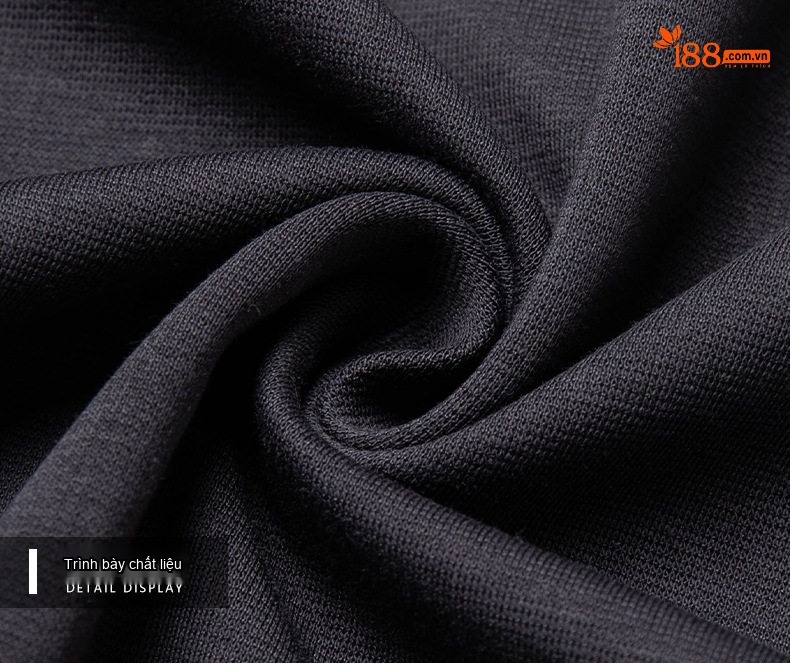 Áo Thun Tay Ngắn Nam Cotton Cổ Tròn Thoáng Khí Dáng Rộng Màu Trắng, Xám, Nâu, Đen chi tiết 12