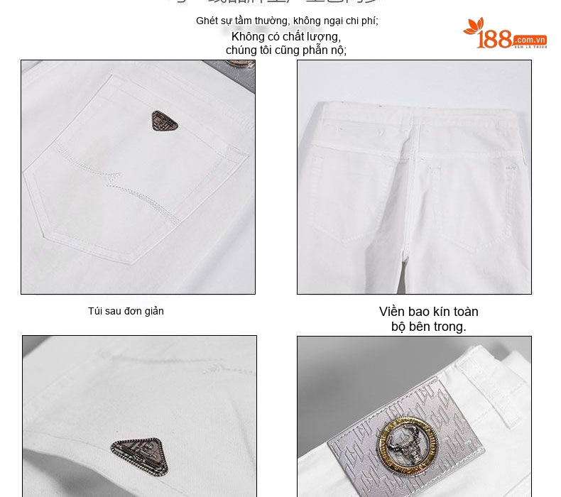 Quần Dài Nam Cotton Co Giãn 7 Màu Ống Đứng Thoải Mái chi tiết 21