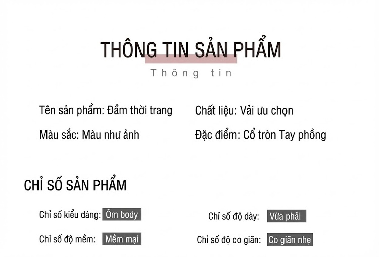 Váy Ôm Body Nữ Tay Bồng Họa Tiết Chấm Bi Cổ Tròn Màu Đen chi tiết 5