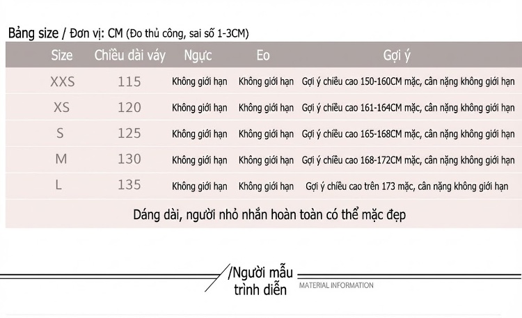 Váy Dài Tay Nữ Eo Cao Họa Tiết Hoa Nhí Cổ Nơ Chất Tơ Gân Phù Hợp Đi Biển Màu Đỏ, Vàng, Xanh Dương chi tiết 4