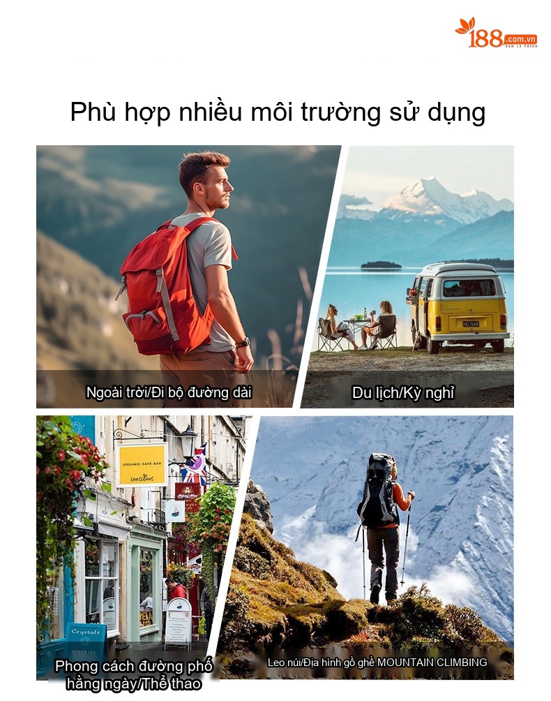 Giày Thể Thao Nam Da Bò Lưới Thoáng Khí Chiều Cao Đế Khoảng 3cm Màu Be, Xám, Nâu, Đen... chi tiết 3