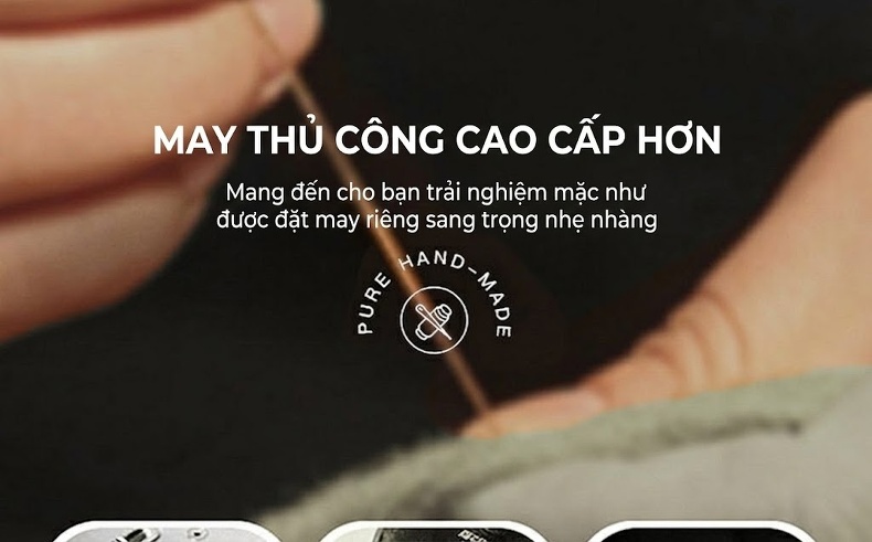 Áo Khoác Dạ Nam Trung Niên Lót Lông Có Thể Tháo Rời Màu Be chi tiết 6