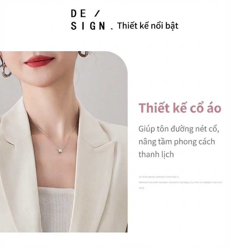Bộ Vest Công Sở Nữ Tay Lỡ Phong Cách Hàn Quốc Màu Kem, Xanh, Đen chi tiết 11