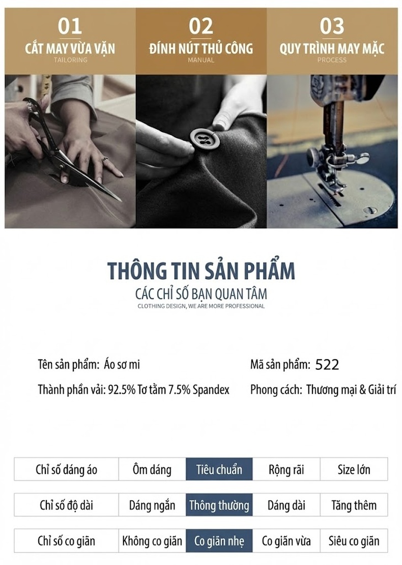 Áo Sơ Mi Dài Tay Nam Lụa Tơ Tằm Hương Vân Sa Họa Tiết Da Rắn Màu Đỏ Rượu Vang, Nâu Đất chi tiết 4