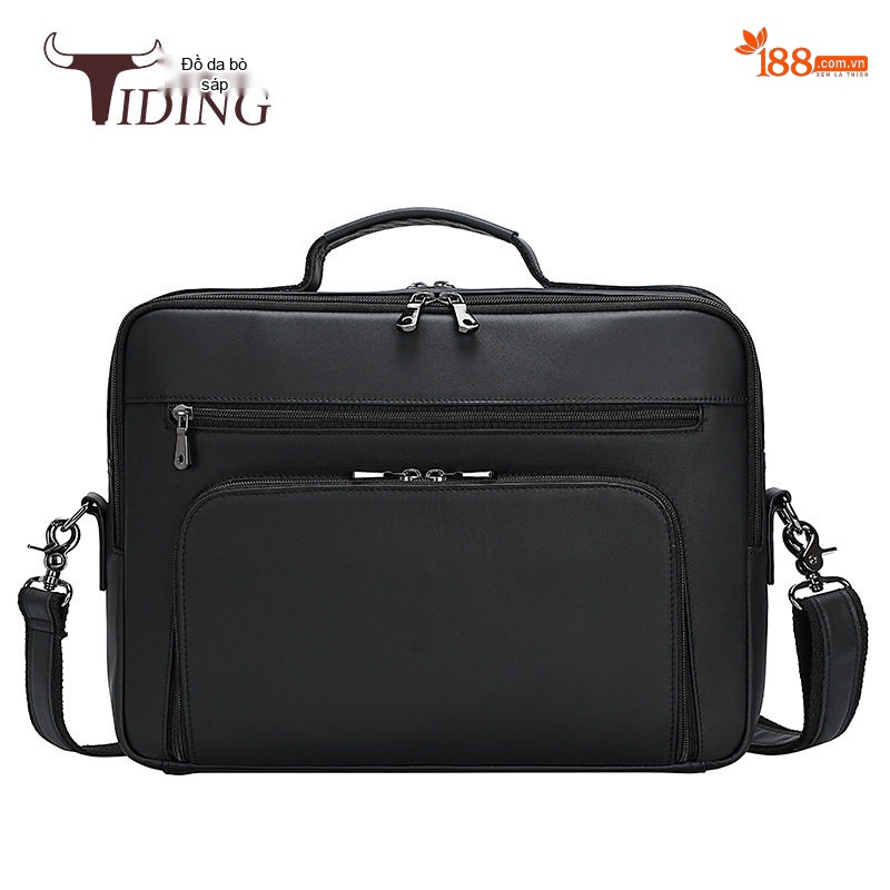 Túi xách tay nam da bò công sở đựng laptop 15.6 inch
