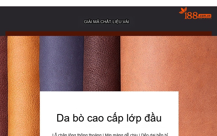 Giày Thể Thao Buộc Dây Nam Da Thật Chiều Cao Đế Khoảng 3cm Màu Trắng, Nâu, Đen chi tiết 4