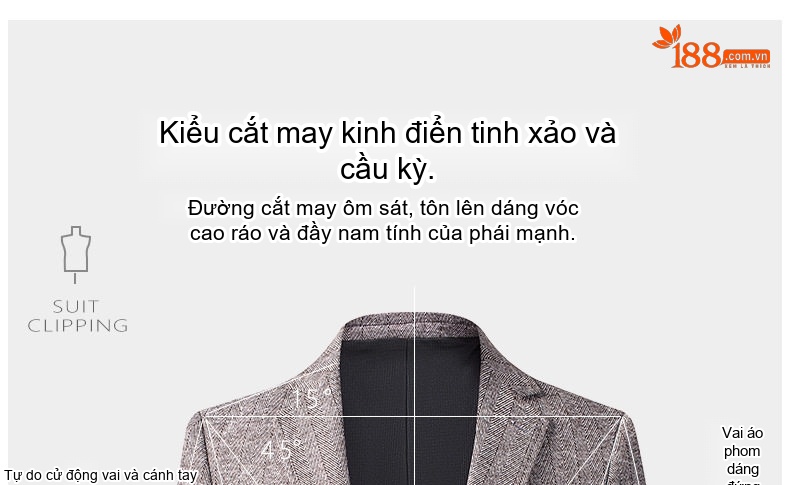 Áo Vest Nam Dệt Kim Lông Cừu Mỏng Dáng Ôm Phong Cách Thu Đông Màu Xám, Nâu chi tiết 4