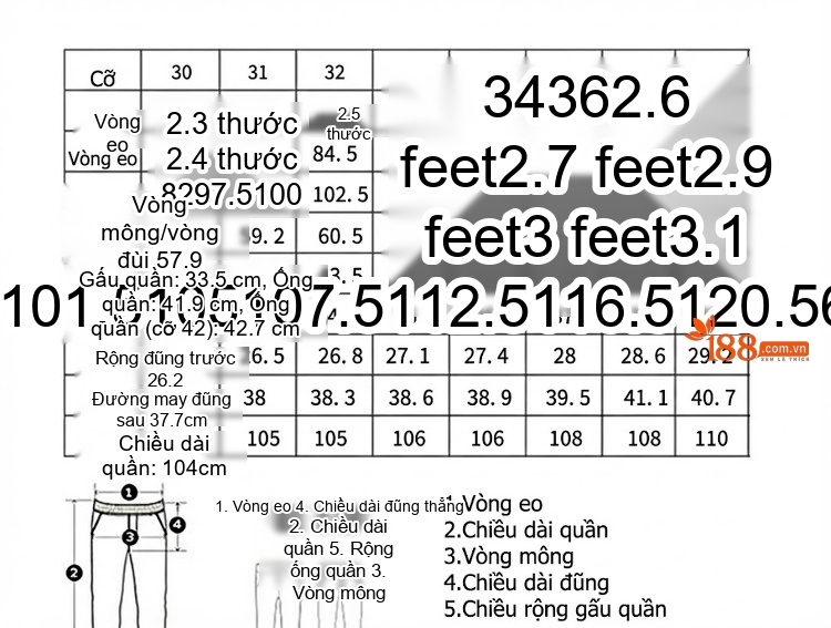 Quần Dài Nam Ống Đứng Dáng Ôm Vừa Vặn Phong Cách Hàn Quốc Màu Đỏ Rượu, Đen, Xám, Kem... chi tiết 9