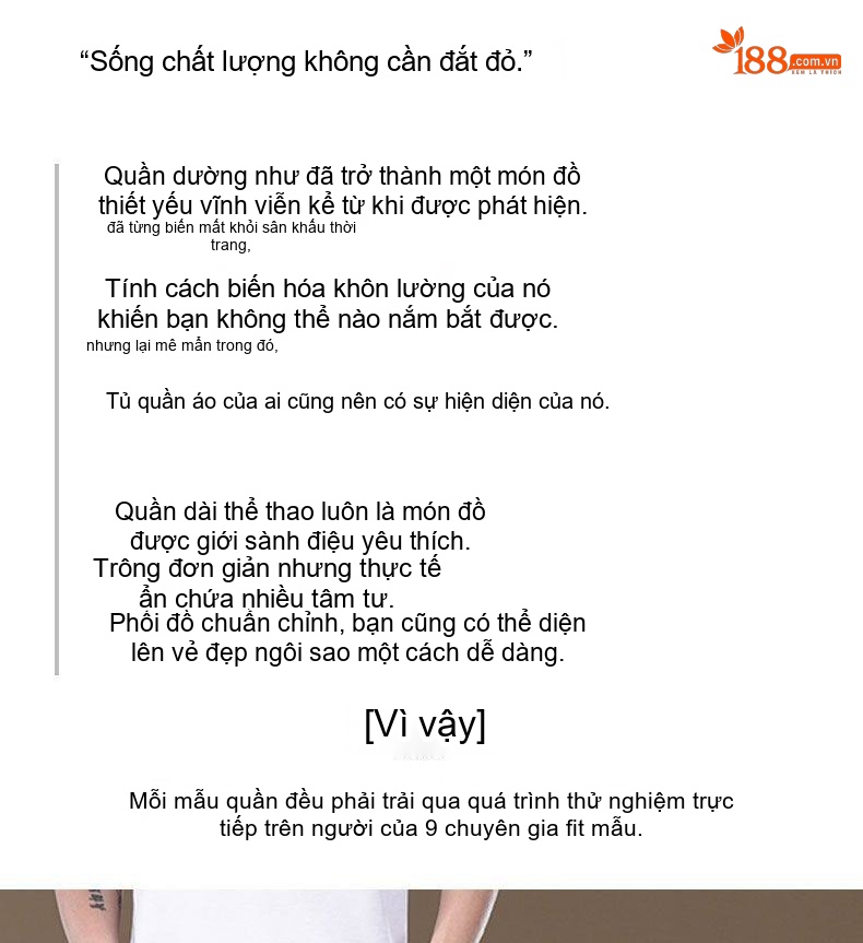 Quần Dài Nam Cotton Co Giãn 7 Màu Ống Đứng Thoải Mái chi tiết 1