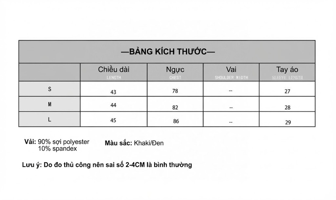 Áo Thun Nữ Dệt Kim Cổ chữ Vuông Tay Ngắn Ôm Dáng Co Giãn Màu Be, Đen chi tiết 1