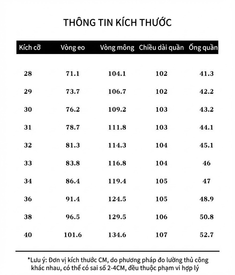 Quần Jean Ống Rộng Nam Màu Xanh Navy Dáng Suông Dài Thu Đông chi tiết 3