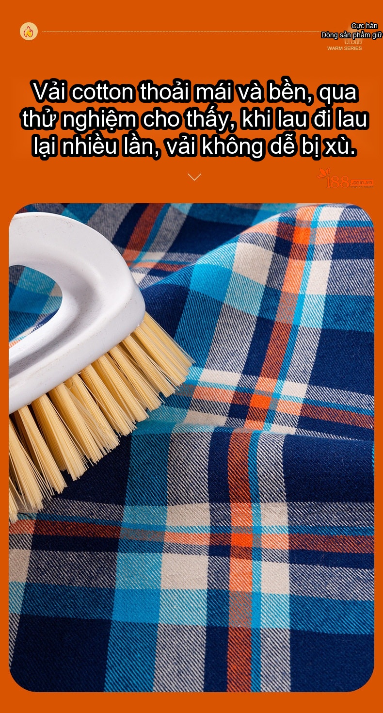 Áo Sơ Mi Nam Ca Rô Lông Cừu Non Cotton Dày Dặn Giữ Ấm Màu Đen, Đỏ, Xanh Dương, Xanh Lá... chi tiết 16
