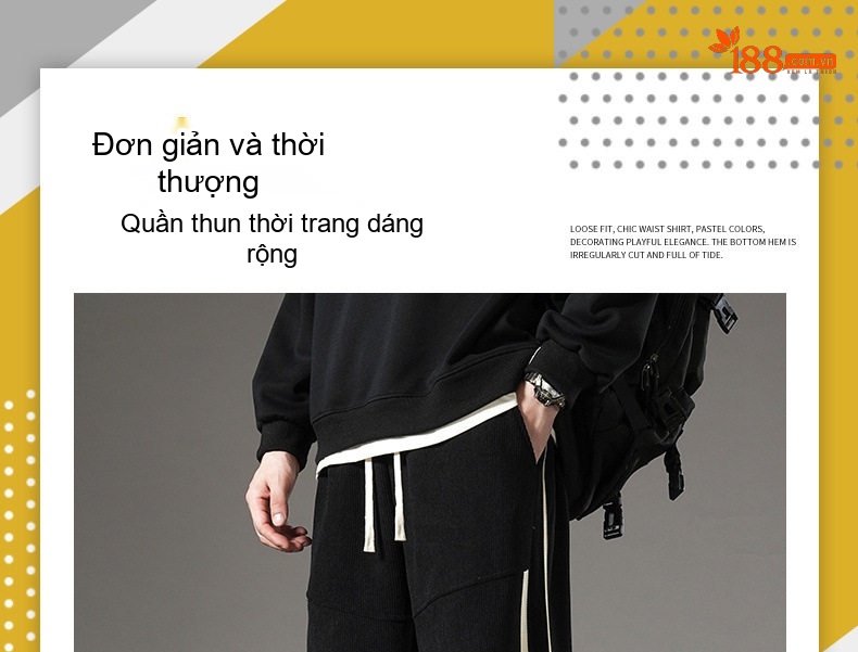 Quần Dài Ống Bo Nam Vải Nhung Gân Giữ Ấm Phong Cách Retro Màu Đen, Xám, Nâu chi tiết 1