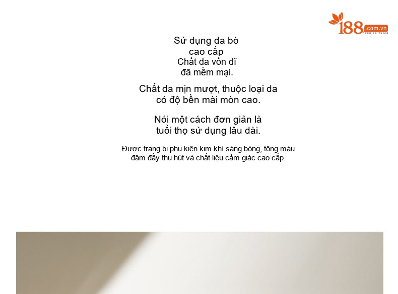 Túi Tote Da Bò Lớn Đựng Đồ Phong Cách Vintage, Túi Đeo Vai, Túi Đeo Chéo Da Mềm Màu Trắng Kem, Hồng, Đen chi tiết 3