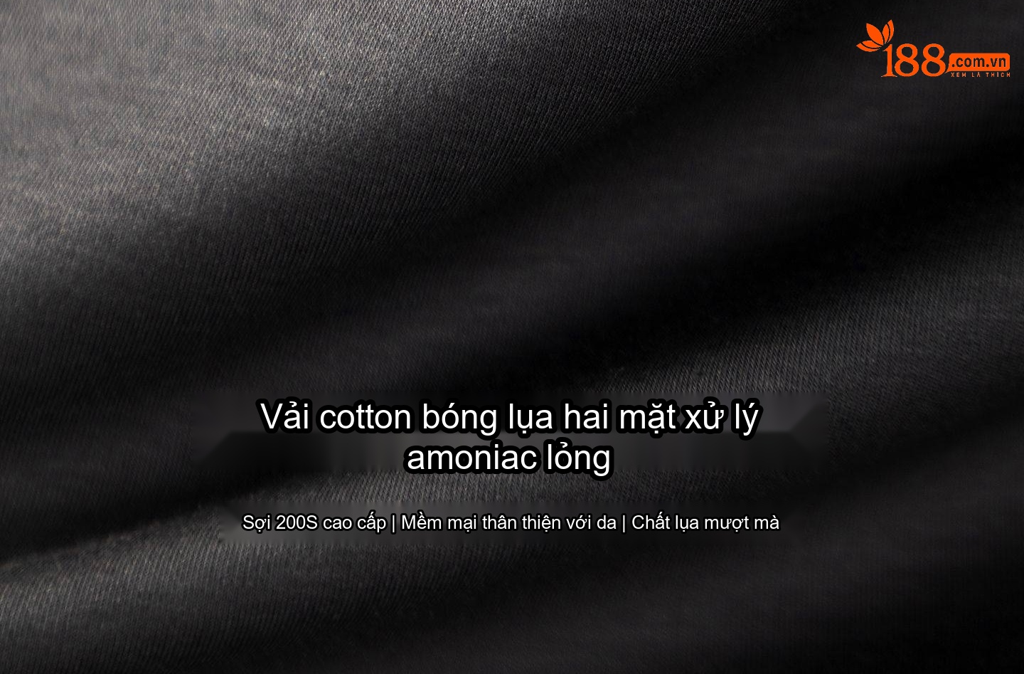 Áo Thun Dài Tay Nam Cotton Lụa Mềm Mịn Cao Cấp Màu Trắng, Đen, Xám
