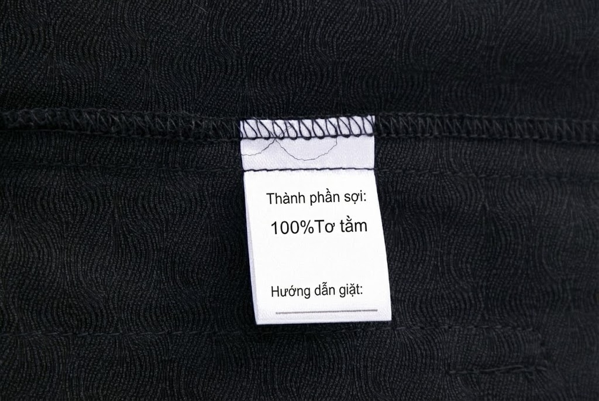 Áo Sơ Mi Tay Ngắn Nam Lụa Tơ Tằm Hương Vân Sa Cổ Điển Khuy Cài Phong Cách Trung Quốc Màu Đen chi tiết 16