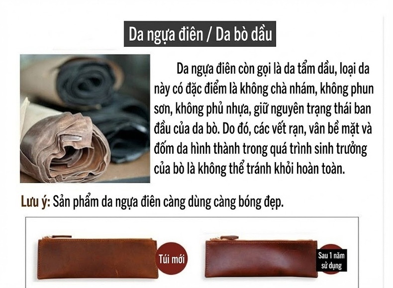 Túi Xách Nam Da Bò Sáp Khóa Kéo Cặp Công Sở Đeo Vai Đựng Tài Liệu Màu Nâu chi tiết 1