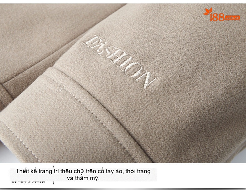 Áo Khoác Jacket Nam Cổ Bẻ Dáng Ôm Vừa Phong Cách Doanh Nhân Màu Đen, Nâu, Be chi tiết 21