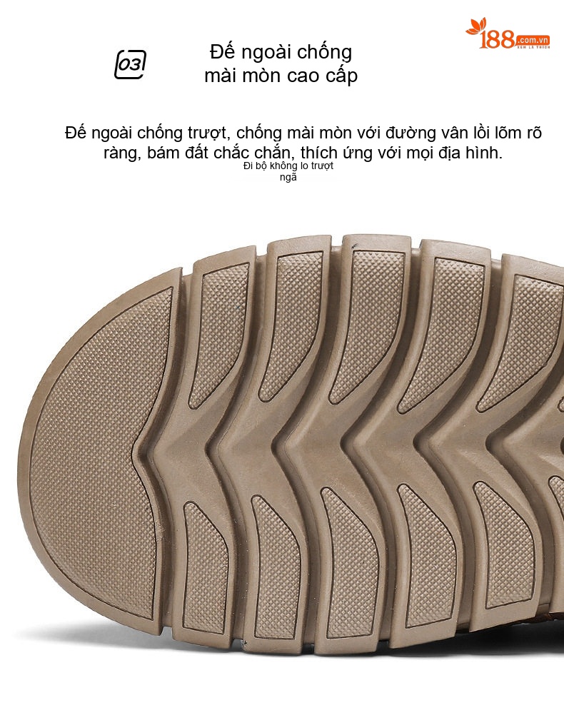 Giày Lười Nam Da Bóng Thủ Công Đế Cao 3cm chi tiết 8