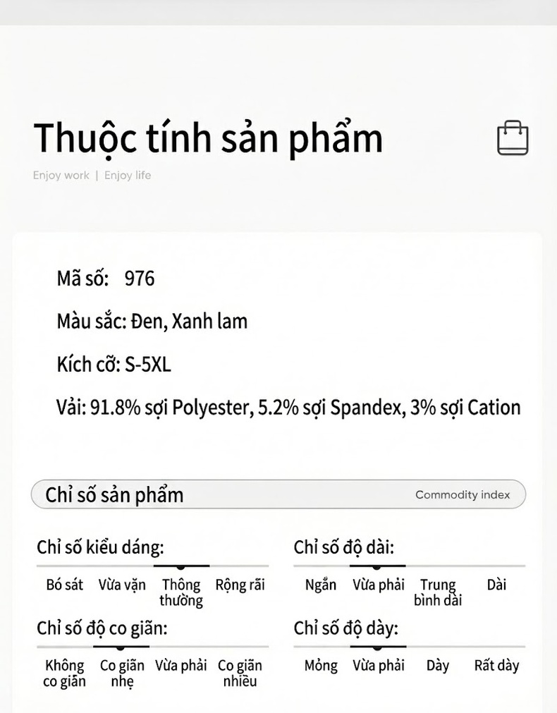 Bộ Set Áo Peplum Quần Ống Rộng Công Sở Thanh Lịch Màu Đen, Xanh Navy chi tiết 12