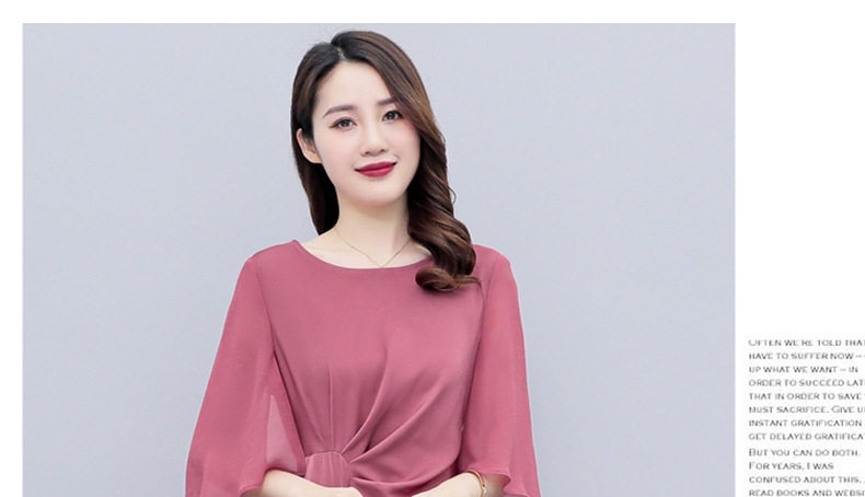Váy liền thân Nữ Dáng Ôm Eo Phong Cách Pháp Thanh Lịch Màu Xanh, Nâu, Xanh Lá, Hồng... chi tiết 28