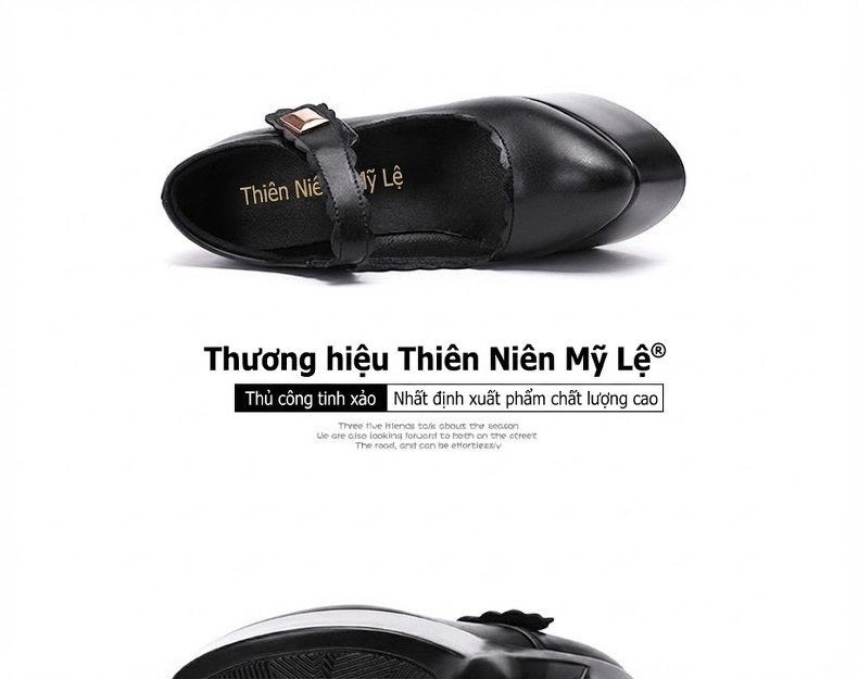 Giày Cao Gót Nữ Đế Xuồng 15cm Quai Ngang Mũi Nhọn Phong Cách Vintage Màu Đen, Bạc, Trắng, Đỏ... chi tiết 16