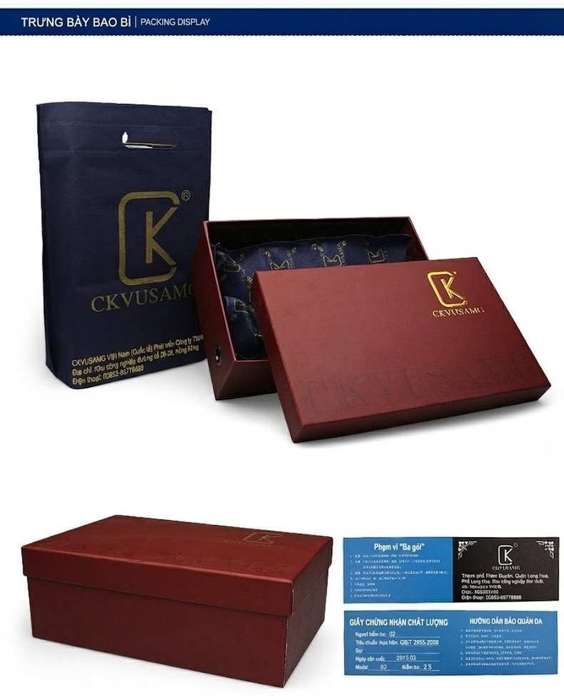 Giày Lười Nam Da Thật Cao Cấp Chiều Cao Đế Khoảng 2cm Màu Đen, Trắng, Xanh Navy chi tiết 29
