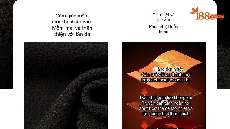Áo Gile Bông Nam Thu Đông Giữ Ấm Phong Cách Thể Thao Màu Xanh Navy, Xanh Rêu, Đen chi tiết 6