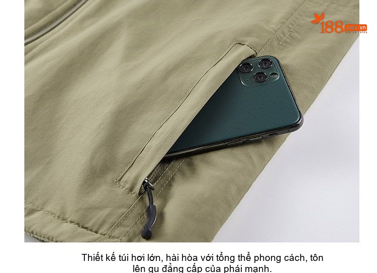 Áo Gile Nam Lót Lông Cừu Non Dày Dặn Hai Mặt Màu Xanh Rêu, Xám, Xanh Navy, Nâu... chi tiết 19