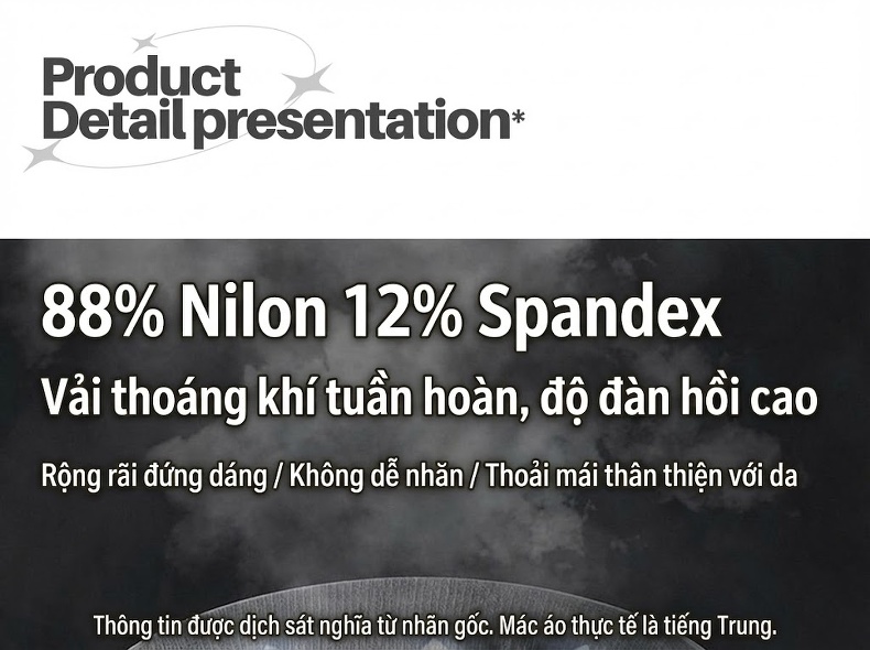 Áo Sơ Mi Dài Tay Nam Ice Silk Phong Cách Công Sở Túi Hộp Màu Be, Xám, Đen chi tiết 4
