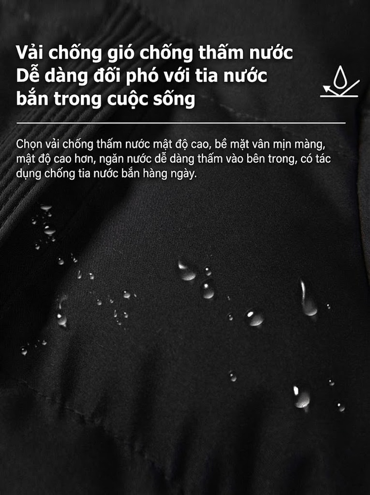 Áo Khoác Cotton Nam Dáng Dài Cỡ Lớn Mũ Trùm Đầu Có Thể Tháo Rời Lót Dày Màu Đen, Xanh Navy, Xanh Rêu