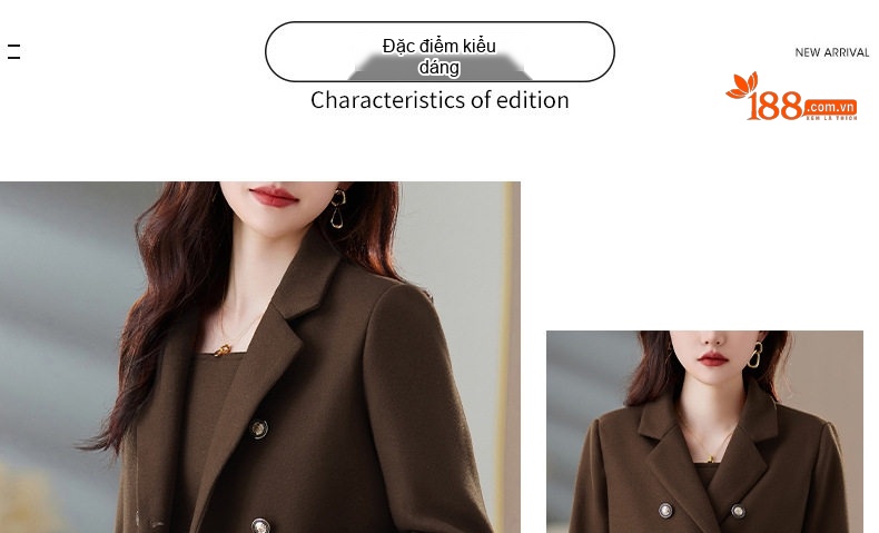 Set Áo Khoác Lửng và Đầm Ôm Body Nữ Chất Liệu Nỉ Màu Nâu, Đỏ chi tiết 3