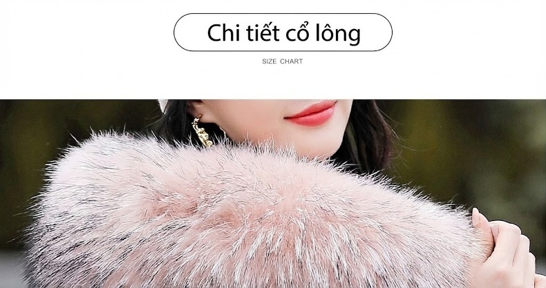 Áo Phao Lông Vũ Nữ Dáng Ngắn Khóa Kéo Mũ Trùm Đầu Thời Trang Màu Xanh, Hồng, Xám chi tiết 3